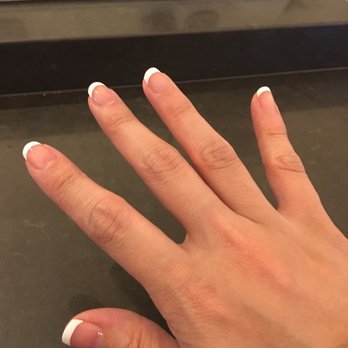 New Nails - Right hand , French tip, manicure - Nail Salons Near Me - San Diego, California New Nails - Right hand , French tip, manicure - Nail Salons Near Me - San Diego, California