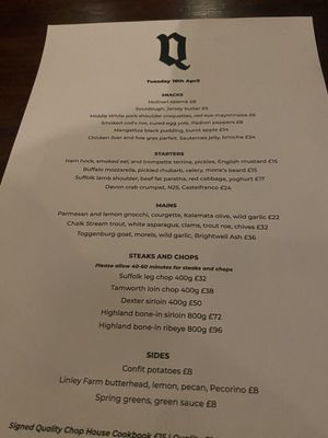 The Quality Chop House by null