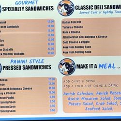 Lake Wales Cheese Shoppe & Deli - Current menu