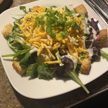 The Melting Pot - House salad with peppercorn ranch - Fondue Near Me - Portland, Oregon