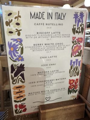Menu photo 2 Made In Italy Edinburgh, EDH Menu photo 2 Made In Italy Edinburgh, EDH