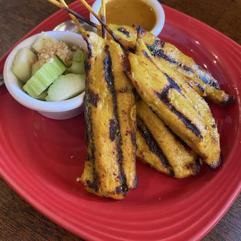 Tracy Thai Restaurant - Chicken satay - Thai Near Me - Tracy, California Tracy Thai Restaurant - Chicken satay - Thai Near Me - Tracy, California