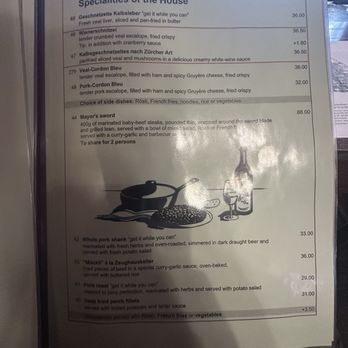 Zeughauskeller - Menu (September 2026) - Swiss Food Near Me - Zürich, ZH Zeughauskeller - Menu (September 2026) - Swiss Food Near Me - Zürich, ZH
