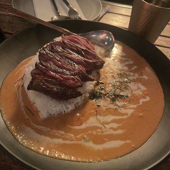 Hanuman Thai Eatery - Panang curry with steak - Thai Near Me - Costa Mesa, California