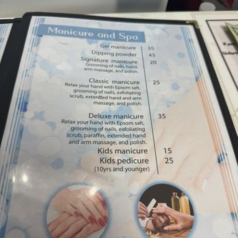 Anthem Nails - Menu December 2025 - Nail Salons Near Me - Henderson, Nevada