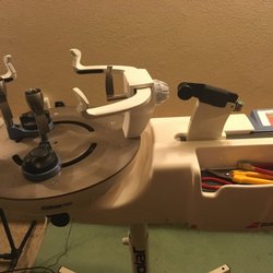 Top of the line Babolat Star 5 electronic stringer