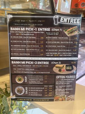 Menu photo 5 Paris Bánh Mì New Jersey at Pennsauken Pennsauken, NJ