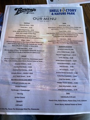 Menu photo 4 Tommys Eats And Spirits North Fort Myers, FL Menu photo 4 Tommys Eats And Spirits North Fort Myers, FL