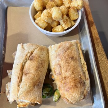 ZEPS EPIQ Sandwiches - Chicken banh mi with Cajun tots - Sandwiches Near Me - Denver, Colorado ZEPS EPIQ Sandwiches - Chicken banh mi with Cajun tots - Sandwiches Near Me - Denver, Colorado