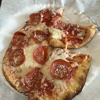 Aroma Italia - Pepperoni Pizza mini was good. Delicious and good size for kids - Pizza Near Me - Honolulu, Hawaii