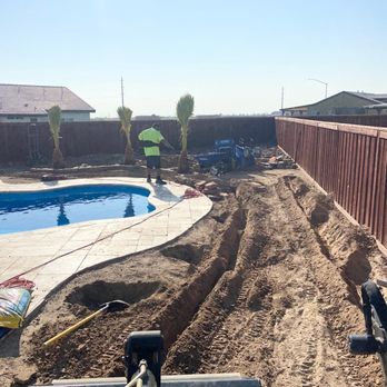 Wild West Landscaping - a pool being built - Landscaping Near Me Wild West Landscaping - a pool being built - Landscaping Near Me