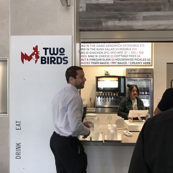 Trade - Two birds menu (no fried chicken that day) - Food Court Near Me - Irvine, California Trade - Two birds menu (no fried chicken that day) - Food Court Near Me - Irvine, California