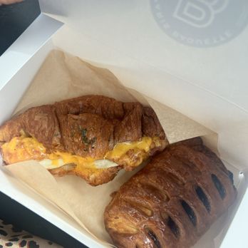 Paris Baguette - Bacon, Egg & Cheddar Croissant - Bakeries Near Me - Coppell, Texas