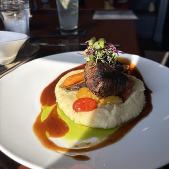 Aqua Restaurant - 10 oz NY Strip or 6 oz Filet Mignon - Seafood Near Me - Duck, North Carolina