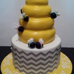 Intimate Eats - Gender Reveal Cake