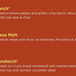Reflect Restaurant - More Sandwiches