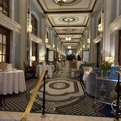 Peacock Alley Tea - Main tea area
