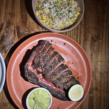 June - esquites and NY strip - Mexican Near Me - Orlando, Florida