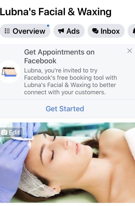 Lubna's Facials and Waxing Logo