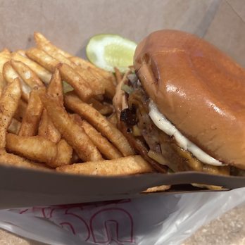 Roots Eatery - OG Bacon cheeseburger with fries. - American Near Me - Maricopa, Arizona