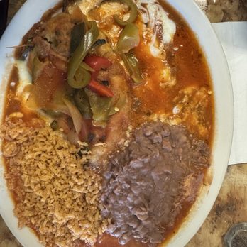 Las Isabelas - Enchilada, chille relleno plate - Mexican Near Me - Morgan Hill, California