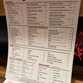 Seaweed Hand Roll Bar - Menu - Sushi Bars Near Me - Glendale, California Seaweed Hand Roll Bar - Menu - Sushi Bars Near Me - Glendale, California