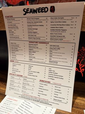 Menu photo 3 Seaweed Hand Roll Bar Glendale, CA Menu photo 3 Seaweed Hand Roll Bar Glendale, CA
