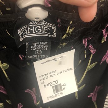 Fillmore & 5th - The The Angie dress priced at $42 ?! It's a trendy moody floral sure but something you might find on the $1 rack of your local thrift store - Used, Vintage & Consignment Near Me - Palo Alto, California