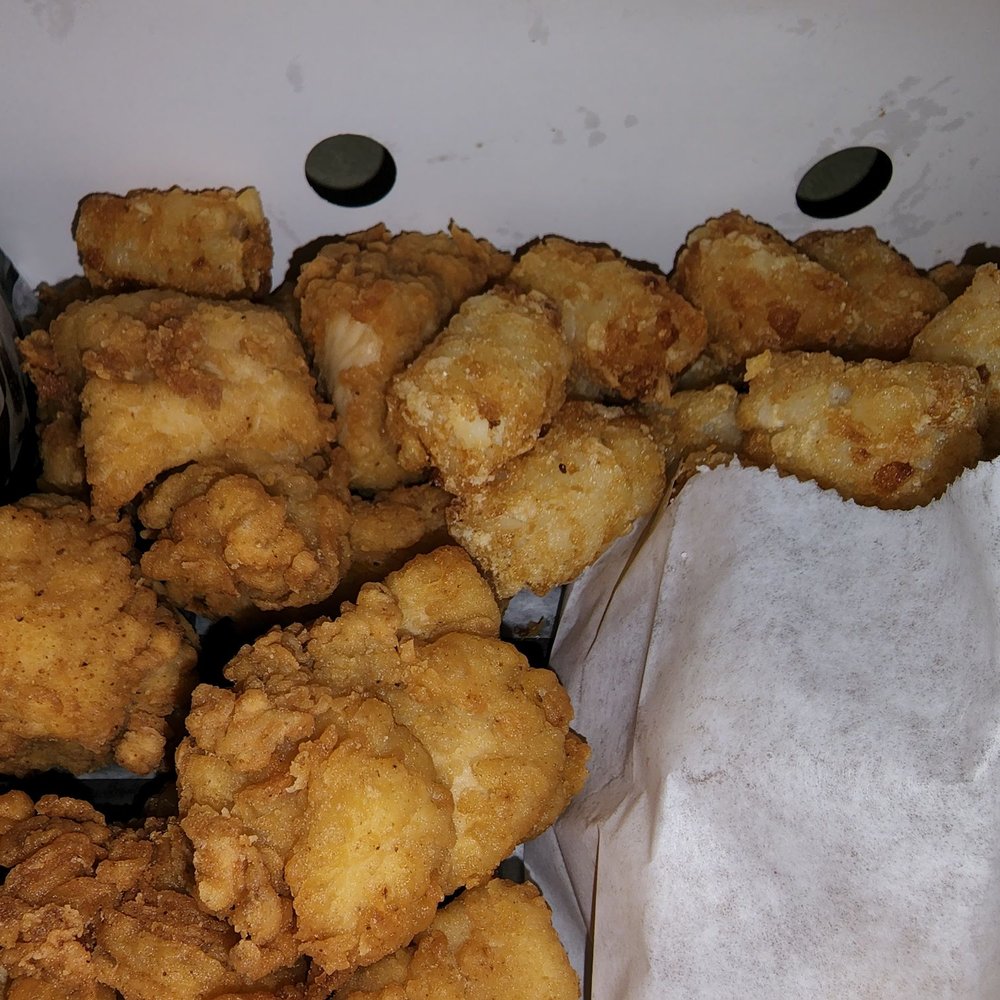 Sharks Burger - 9 Bites with tots - Burgers Near Me - Leander, Texas Sharks Burger - 9 Bites with tots - Burgers Near Me - Leander, Texas