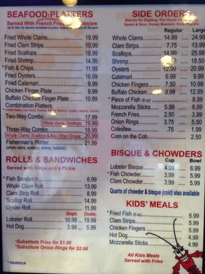 Menu photo 6 The Lobster Stop Quincy, MA