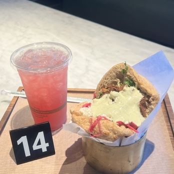Elite Week: Brassica - Mint lemonade and brisket sandwich - Yelp Events Near Me - Houston, Texas Elite Week: Brassica - Mint lemonade and brisket sandwich - Yelp Events Near Me - Houston, Texas