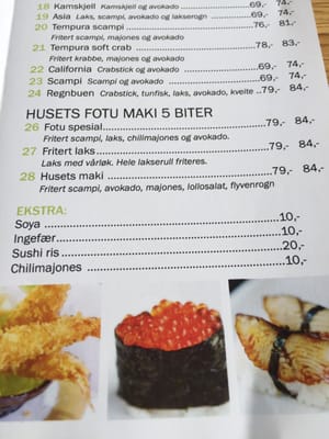 Menu photo 5 Sushi & Thai Oslo, 03 Menu photo 5 Sushi & Thai Oslo, 03