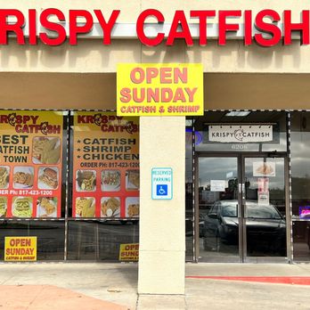 Krispy Catfish - the front of krispy catfish - Seafood Near Me - Fort Worth, Texas Krispy Catfish - the front of krispy catfish - Seafood Near Me - Fort Worth, Texas