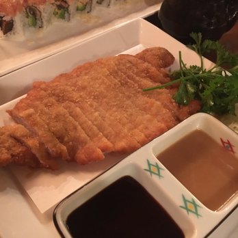 Yanako - Crispy Pork Katsu with great sauces to go with it. - Japanese Near Me - Philadelphia, Pennsylvania