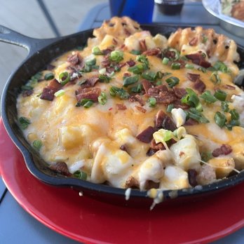 Wooly's - The most amazing clam chowder fries.   Don't sleep on these.   The whole table loved them. - Seafood Near Me - Pismo Beach, California