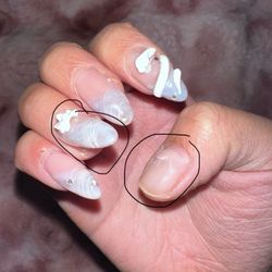 6 days and two nails already fallen off :(