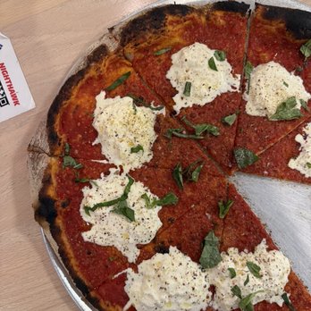 Nighthawk Brewery & Pizza - Stracciatella Pizza - Pizza Near Me - Arlington, Virginia Nighthawk Brewery & Pizza - Stracciatella Pizza - Pizza Near Me - Arlington, Virginia