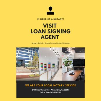 Loan Signing Agent - Notaries Near Me - Alexandria, Virginia Loan Signing Agent - Notaries Near Me - Alexandria, Virginia