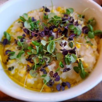 Pickled Fish Restaurant - Sweet corn risotto, gluten free and so fresh and delicious - New American Near Me - Long Beach, Washington Pickled Fish Restaurant - Sweet corn risotto, gluten free and so fresh and delicious - New American Near Me - Long Beach, Washington