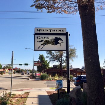 Wild Thyme Bistro - Signage - New American Near Me - Kanab, Utah Wild Thyme Bistro - Signage - New American Near Me - Kanab, Utah