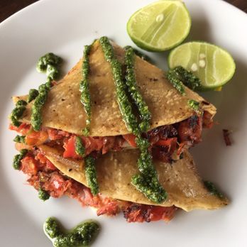 Rosarito Sunsets - Smoked marlin taco with pesto - Seafood Near Me - Rosarito, BCN