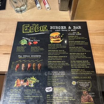 Eddie Burger + Bar - Burgers Near Me - Banff, Alberta