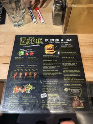 Menu photo 4 Eddie Burger + Bar Banff, AB