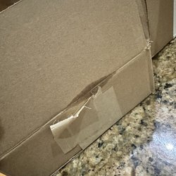 Farmacy For Life - Oil seeped through packing and box