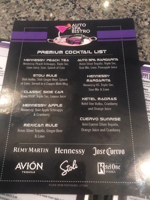 Menu photo 4 Auto Spa Bistro Atlanta, GA