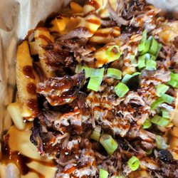 Old 30 BBQ - Brisket fries