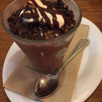 Veggie Grill by Next Level - Chocolate parfait, bland but pretty good considering it's vegan. - Vegan Near Me - Seattle, Washington Veggie Grill by Next Level - Chocolate parfait, bland but pretty good considering it's vegan. - Vegan Near Me - Seattle, Washington