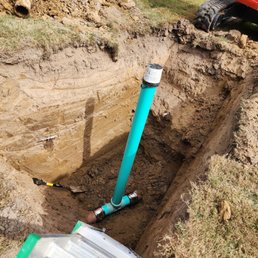 Installed clean out for sewer Installed clean out for sewer