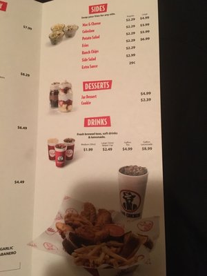 Menu photo 4 Slim Chickens Mansfield, TX