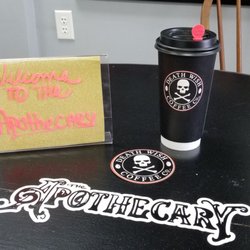 The Apothecary - Death Wish coffee available here.